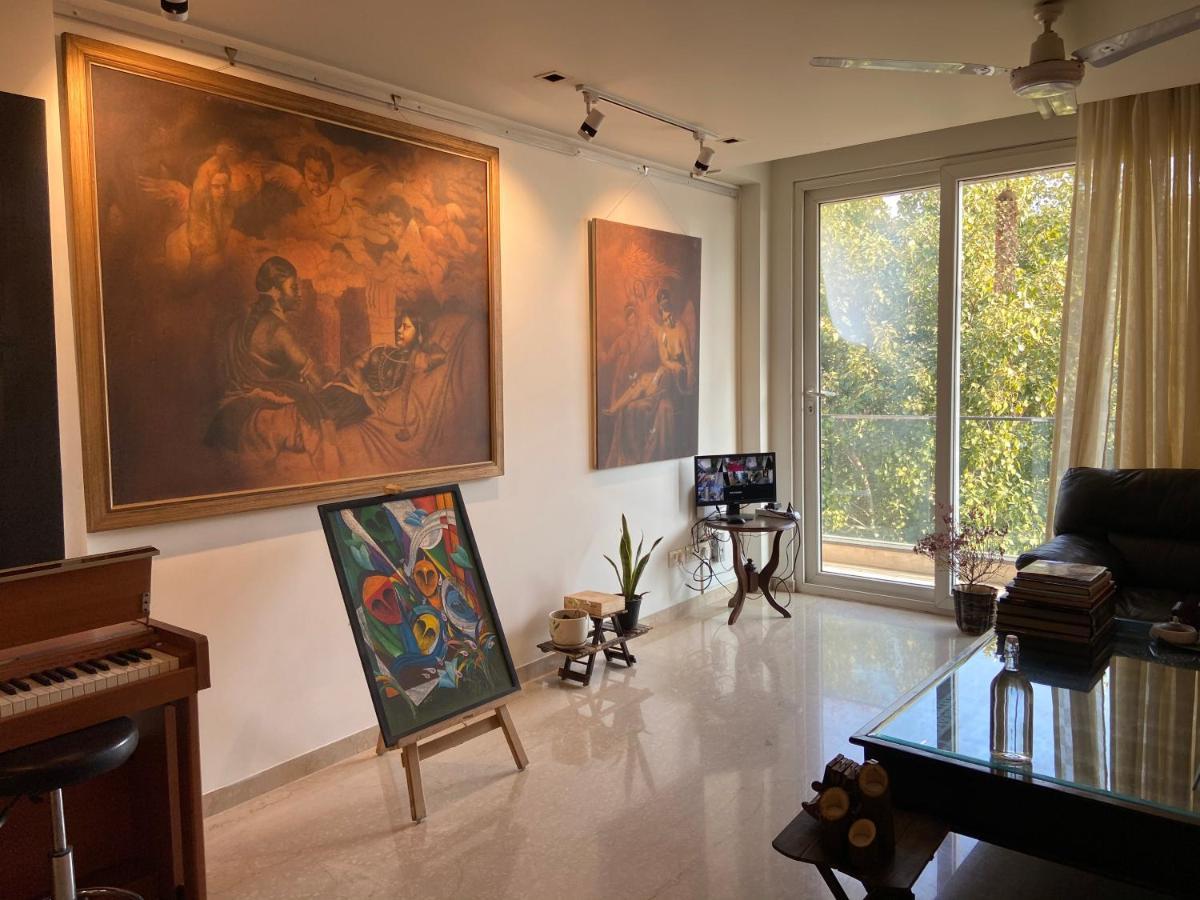Art House Vasant Vihar New Delhi Bed and Breakfast Buitenkant foto